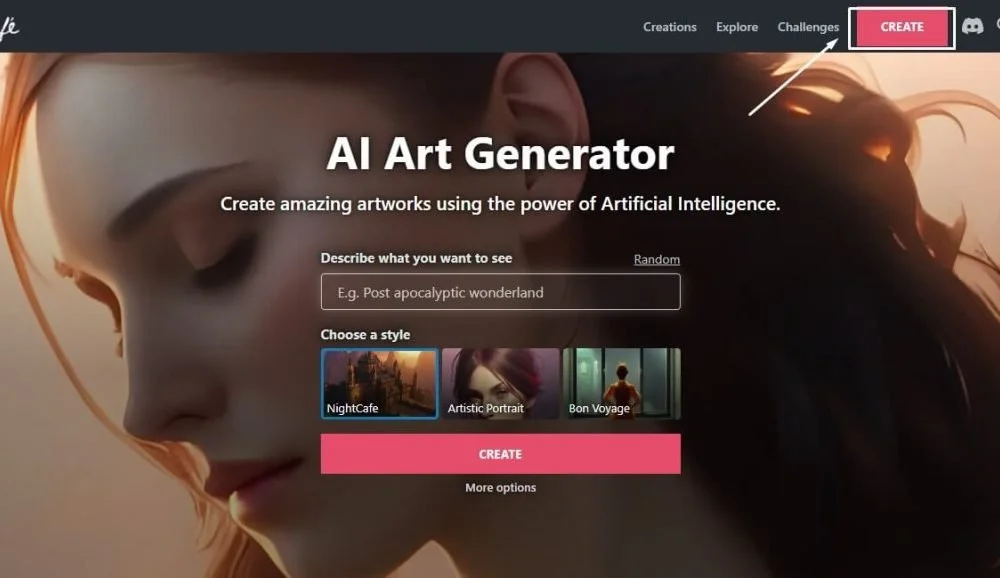 Exploring Creativity with NightCafe: Insights and Inspirations 3 NightCafe Studio screenshot