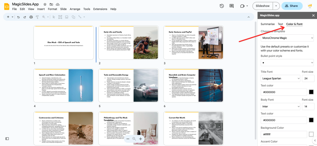 Magic Slides screenshot