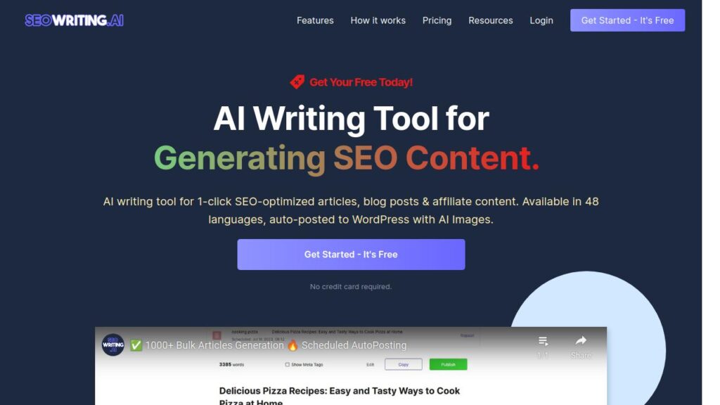 SEO Writing AI