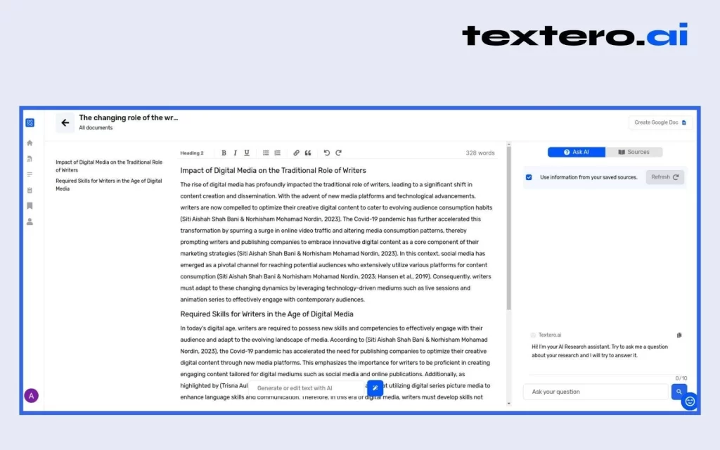 Textero screenshot