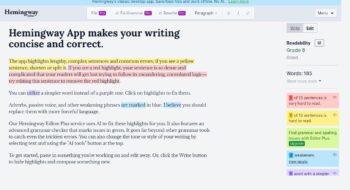 Hemingway Editor