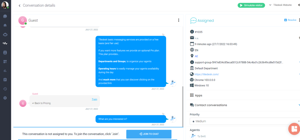 Tile Desk screenshot