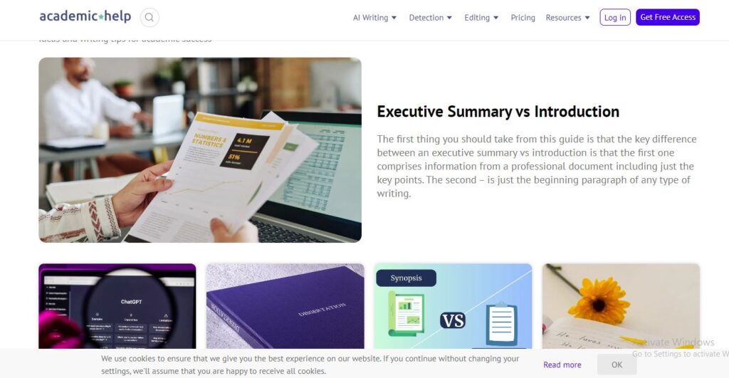 Academic Help screenshot 1