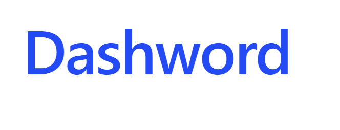 Dashword logo