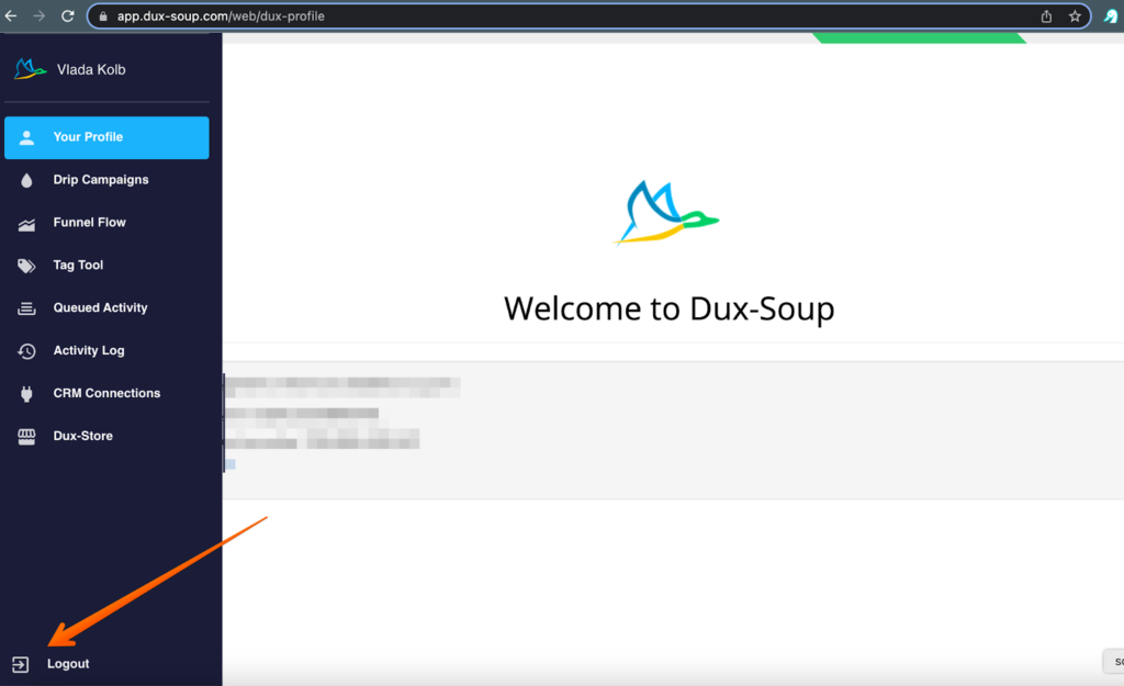 Dux soup screenshot