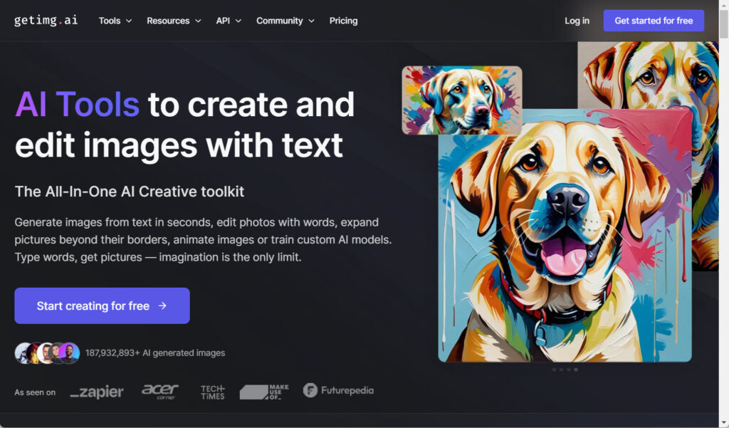 Getimg.ai screenshot