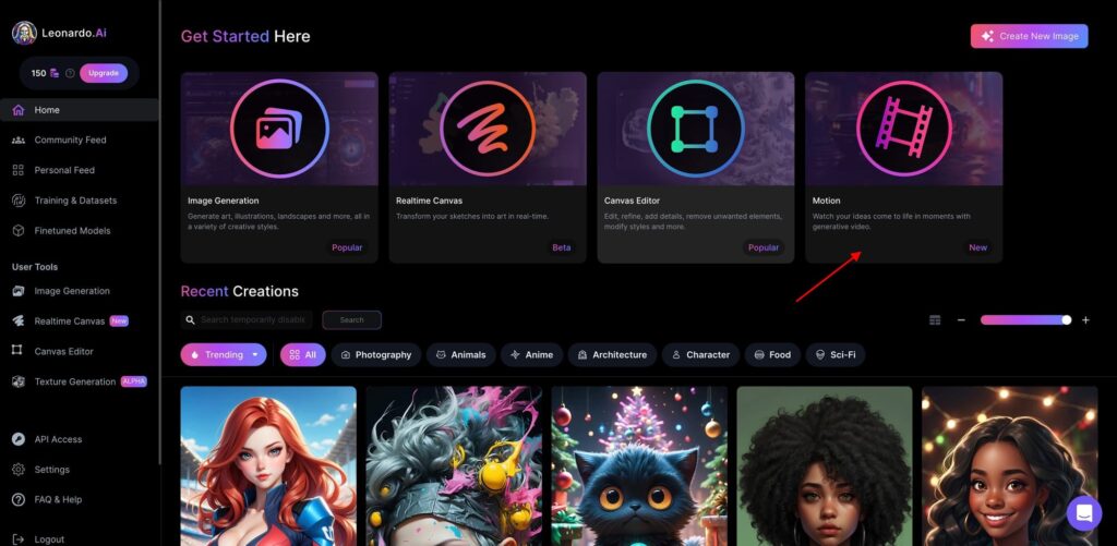 Leonardo Ai screenshot