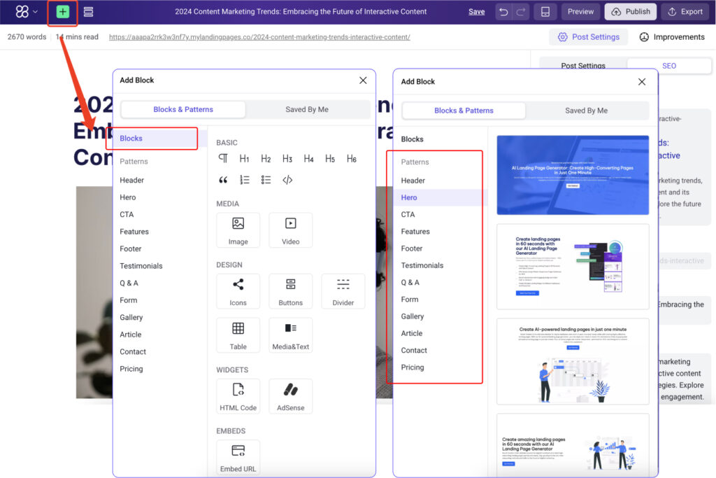 Quick Creator screenshot