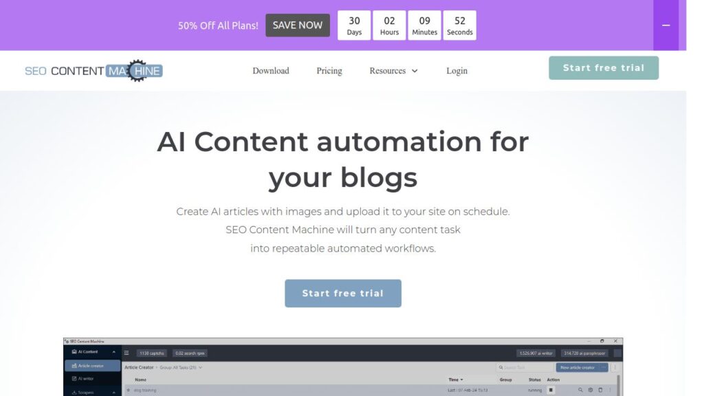SEO Content Machine