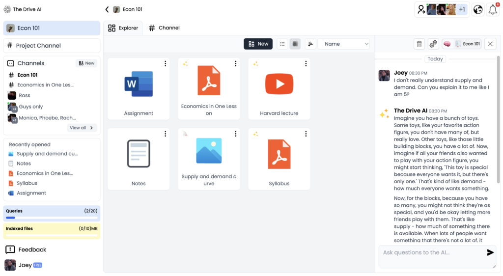 The Drive AI screenshot