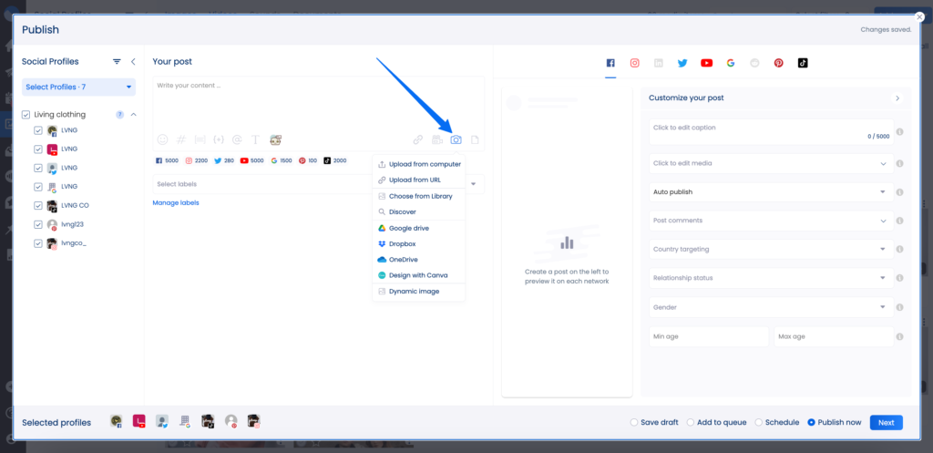 Vista Social screenshot