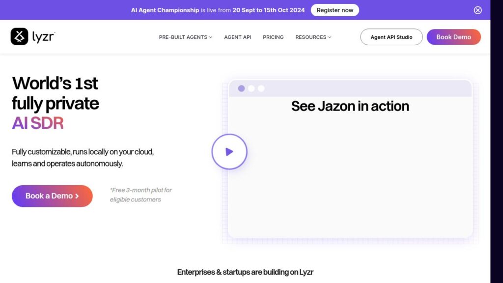 Jazon – AI SDR