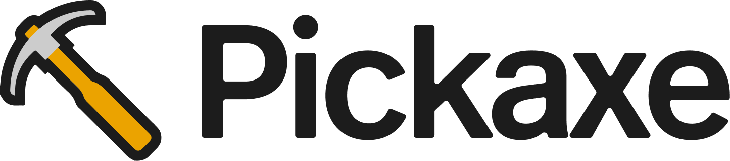 Pickaxe logo