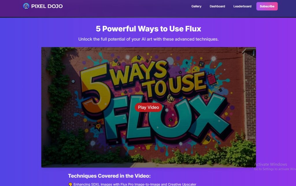 Pixel Dojo screenshot