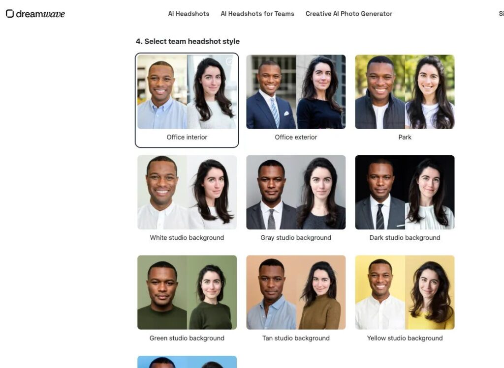 Dreamwave screenshot